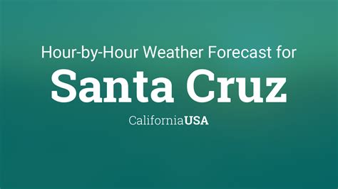 There are 3 weather stations near enough to contribute to our estimation of the temperature and dew point in Santa Cruz. . Hourly weather santa cruz ca
